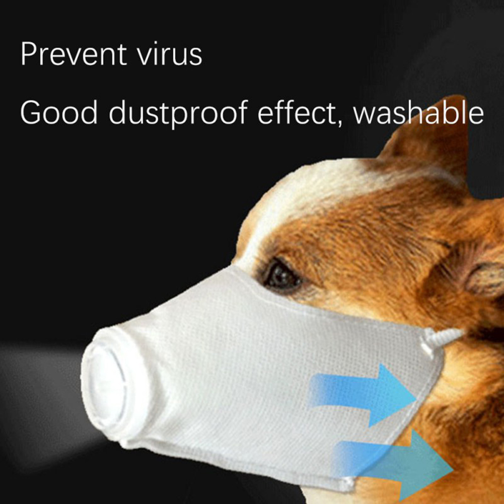 Wholesale Pet Dog Dust Antibacterial Mask AntiHaze Outdoor Travel Supplies Prevent Virus