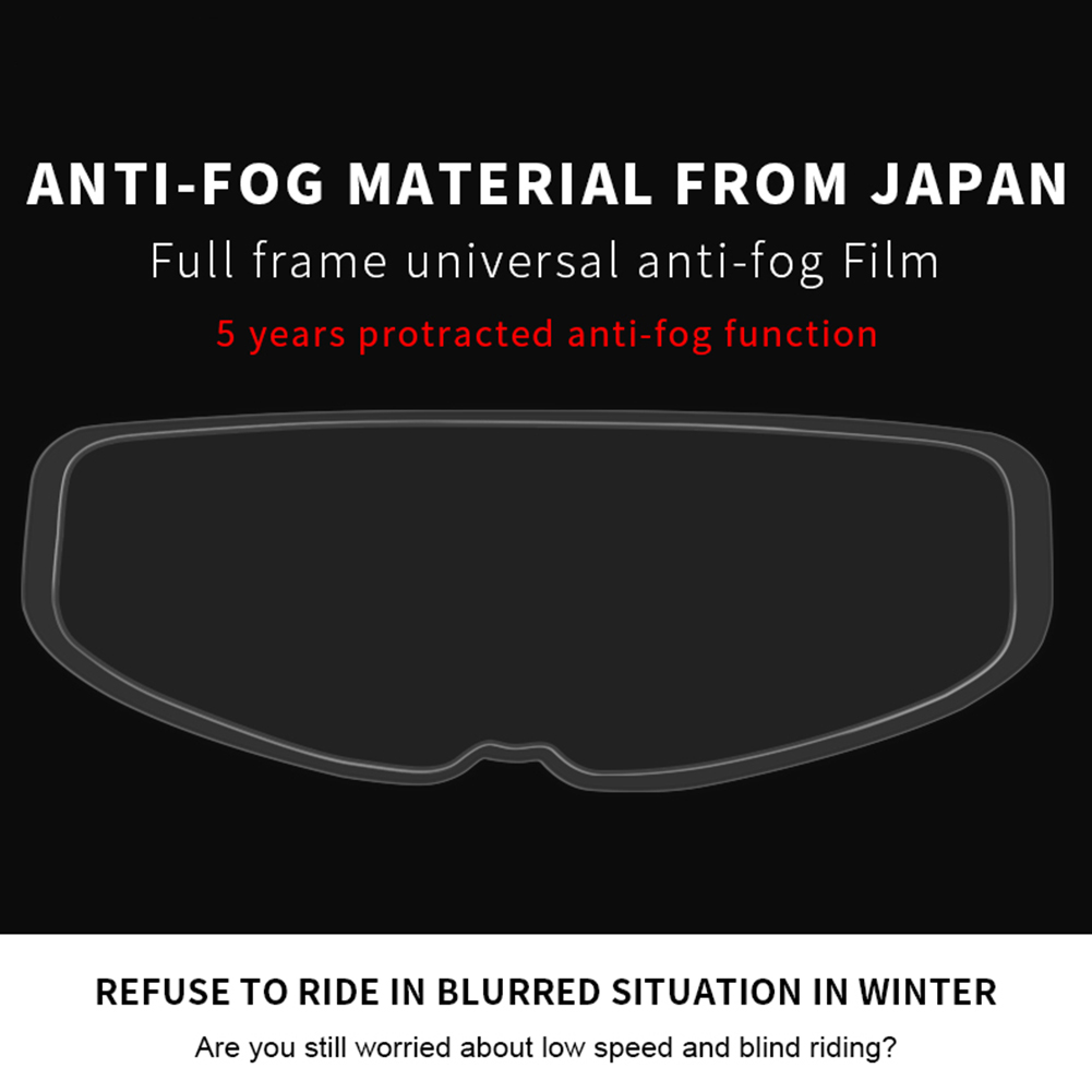 Wholesale Motorcycle Helmet Anti Fog Film Full Helmet Lens Anti Fog
