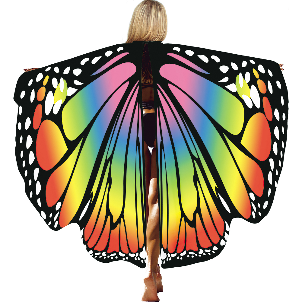 Wholesale Girls Cloak Cute Butterfly Cloak for Dress Up Party Halloween