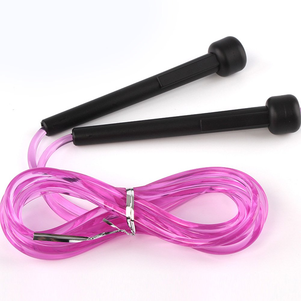 Wholesale Skipping Rope PVC Adjustable Jump Rope Fitness Sport Exercise