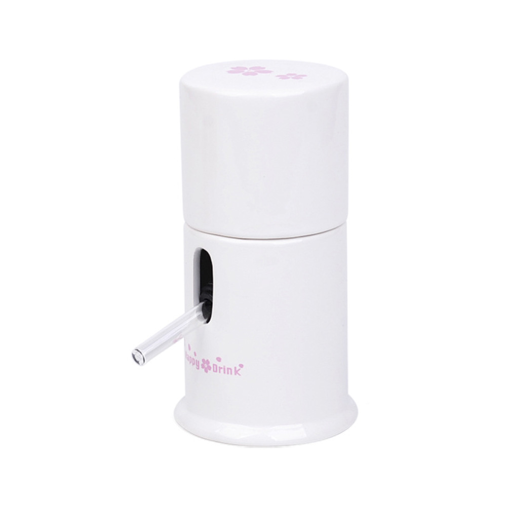 Wholesale Pet Bottle Ceramic Water Fountain for Guinea Pig Rabbit