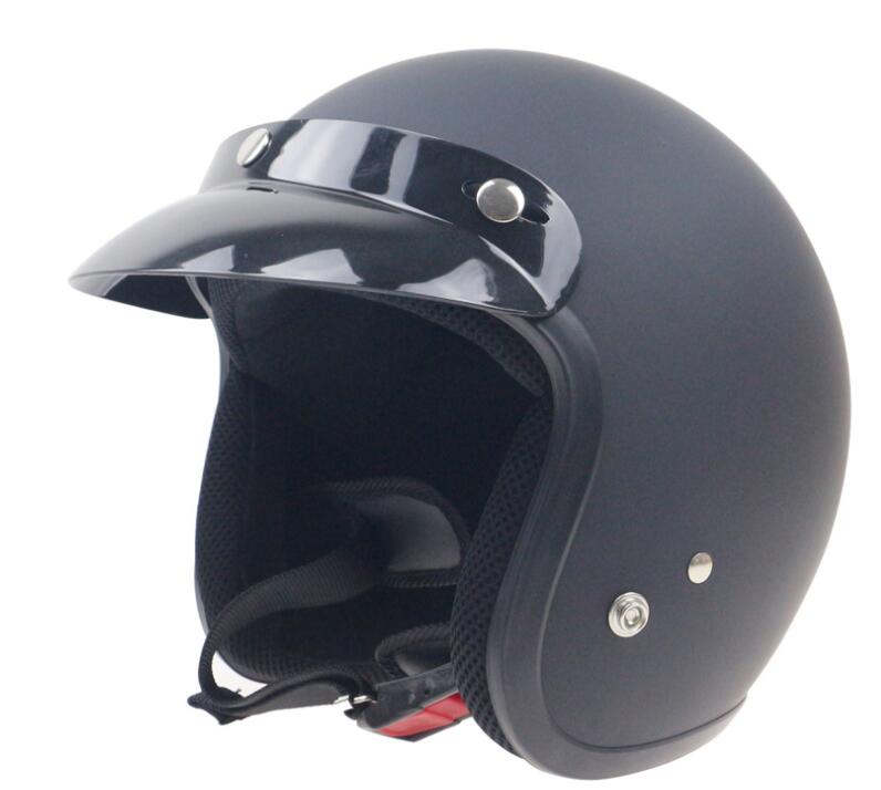 Motorcycle Helmet Brim Threebuckle Motorcycle Cycling Helmet Peak Top