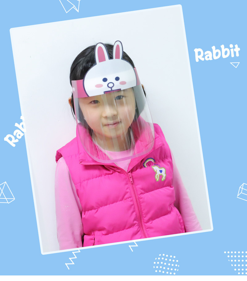 Wholesale Kids Face Shield Full Face Covering Transparent Dustproof