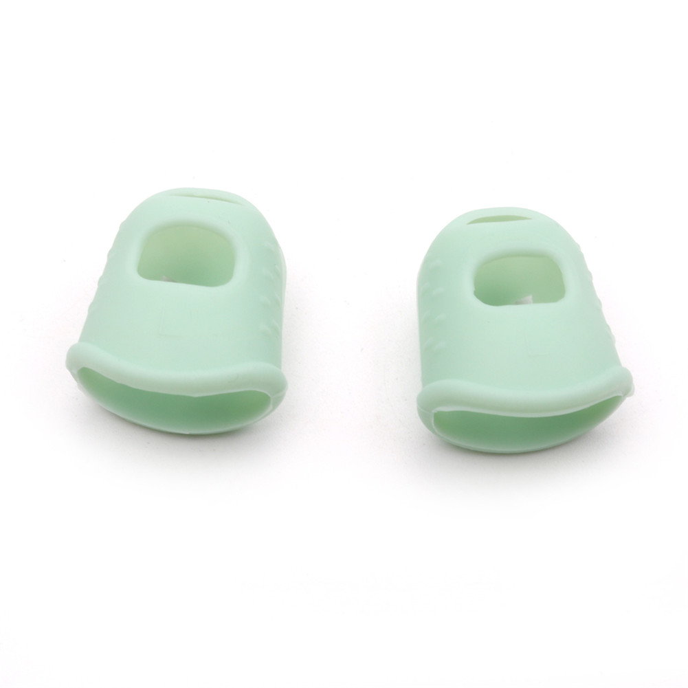 Wholesale 1 Pair Kalimba Guitar Thumb Finger Picks Protector Silica Gel