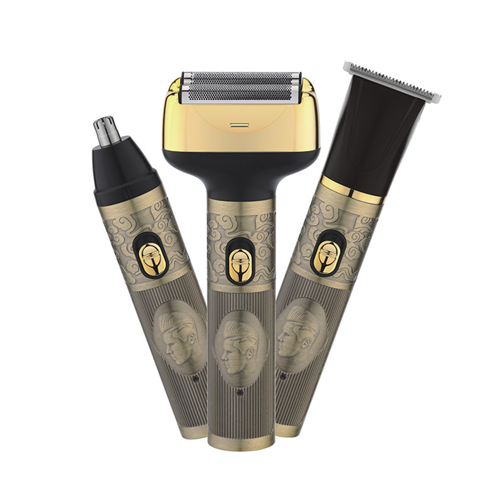 Wholesale 3in1 Hair Clippers Electric Reciprocating Shaver Nose Hair