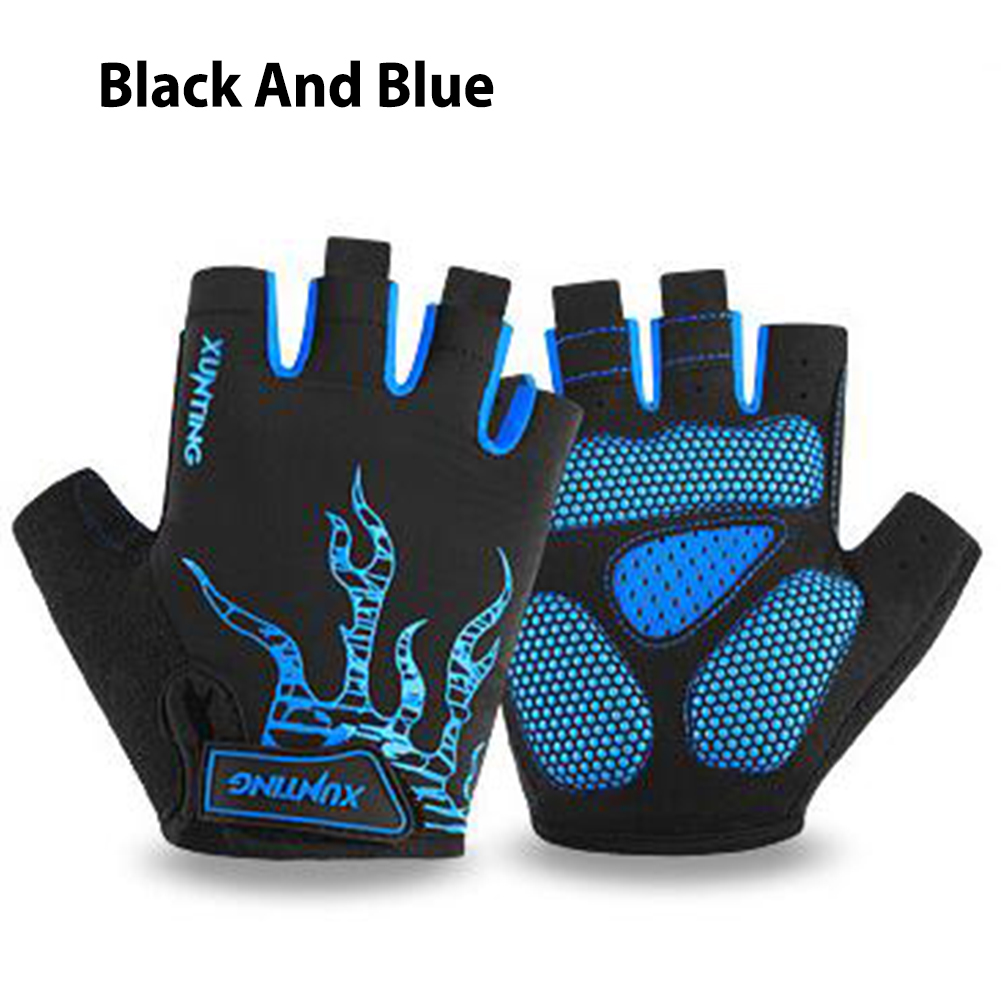 Wholesale ShockAbsorbing Breathable Biking Cycling Gloves Half Finger