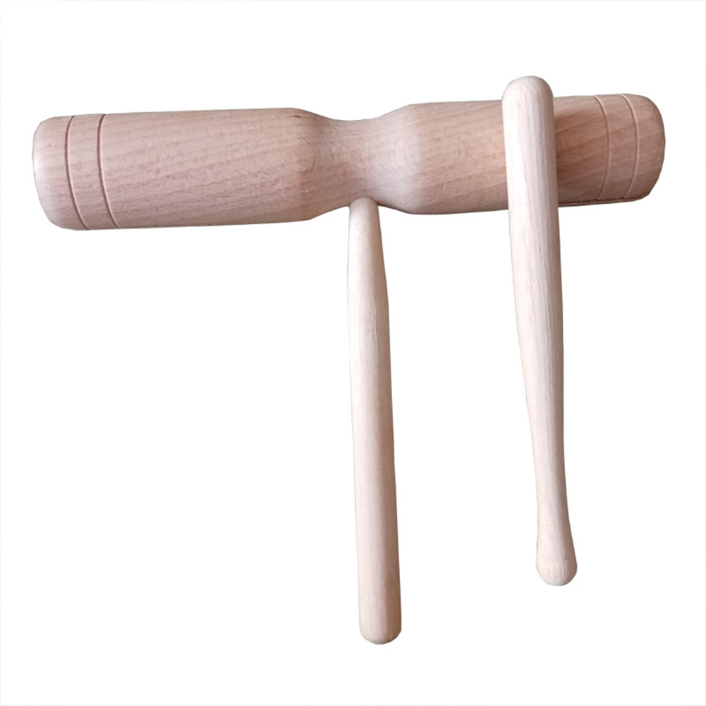 Wholesale Children Wooden Percussion Instrument Treble Bass Double