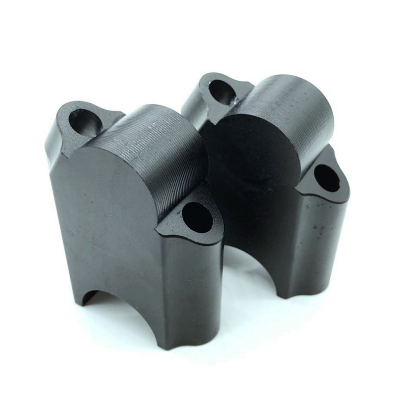 CNC Machining Handlebar Risers Bar Clamp Extend Adapter With Bolts for