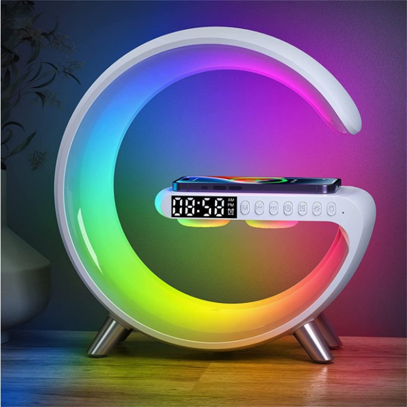 Wholesale Smart Wake Up Light Alarm Clocks with App Sunrise Alarm Clock