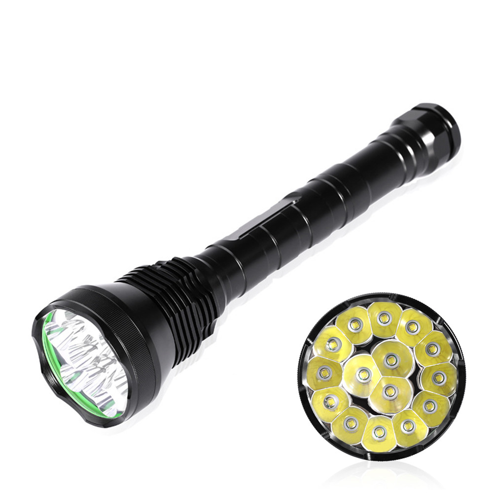 Wholesale Strong Bright 6500K 5 Mode 15 LEDs 15T6 Flashlight white