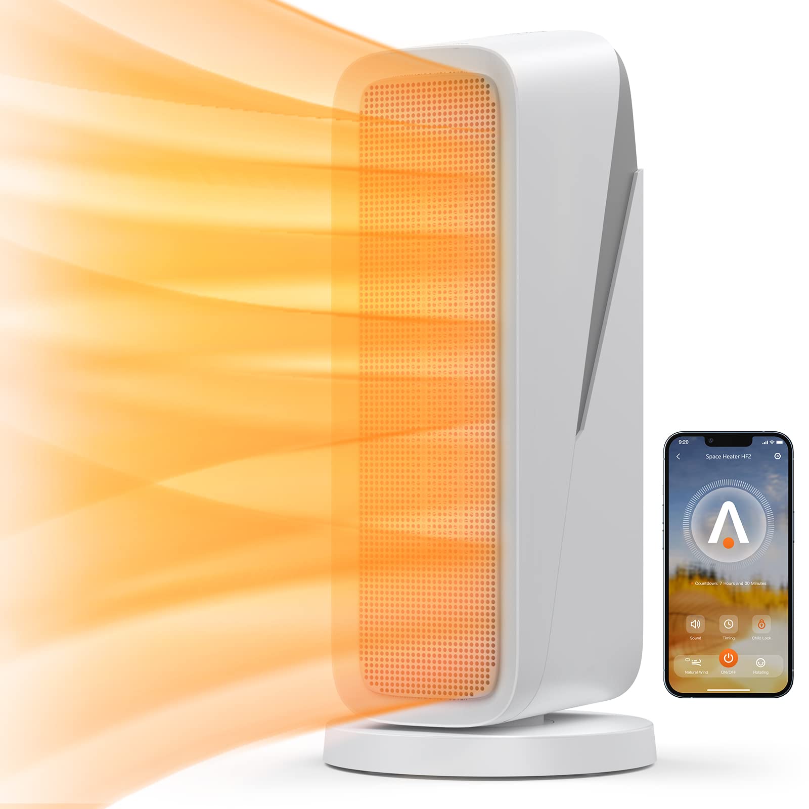 WiFi Electric Heater ACEKOOL 1500W GradeZOO
