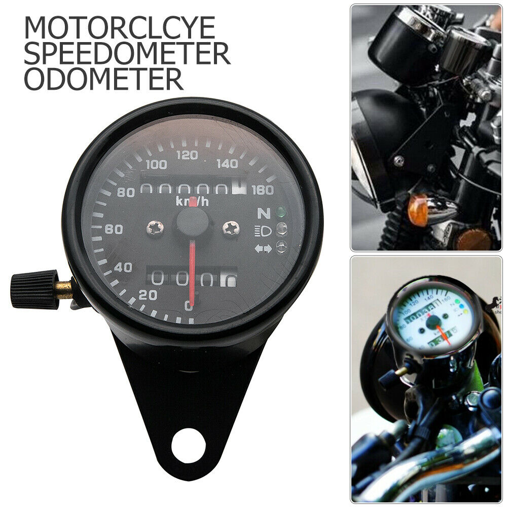 Motorcycle Odometer Speedometer Tachometer Speedo Meter LED Fit Honda