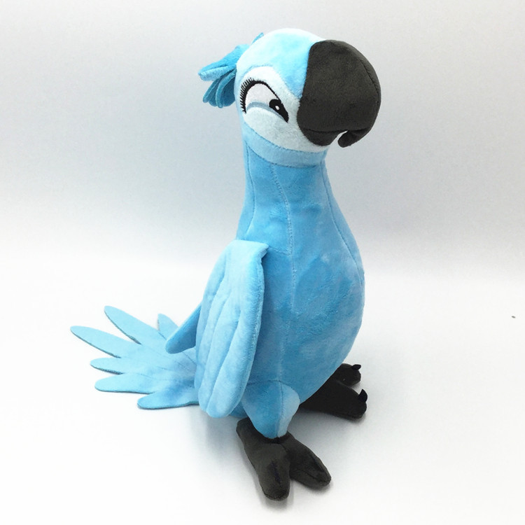 Wholesale 12in BLU & Jewel 2PCS Rio Plush Toy Parrot Bird Stuffed