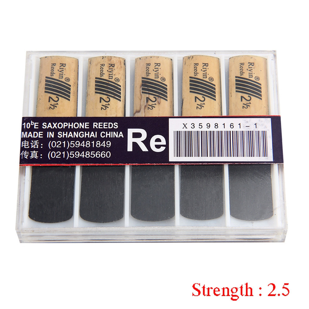 Wholesale 10pcs Saxophone Reed Set with Strength 1.5/2.0/2.5/3.0/3.5/4.