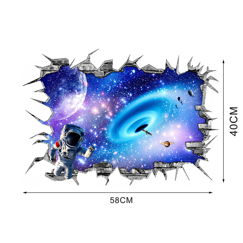 Wholesale 3D Wall Sticker Starry Sky Adhesive Waterproof PVC Wallpaper