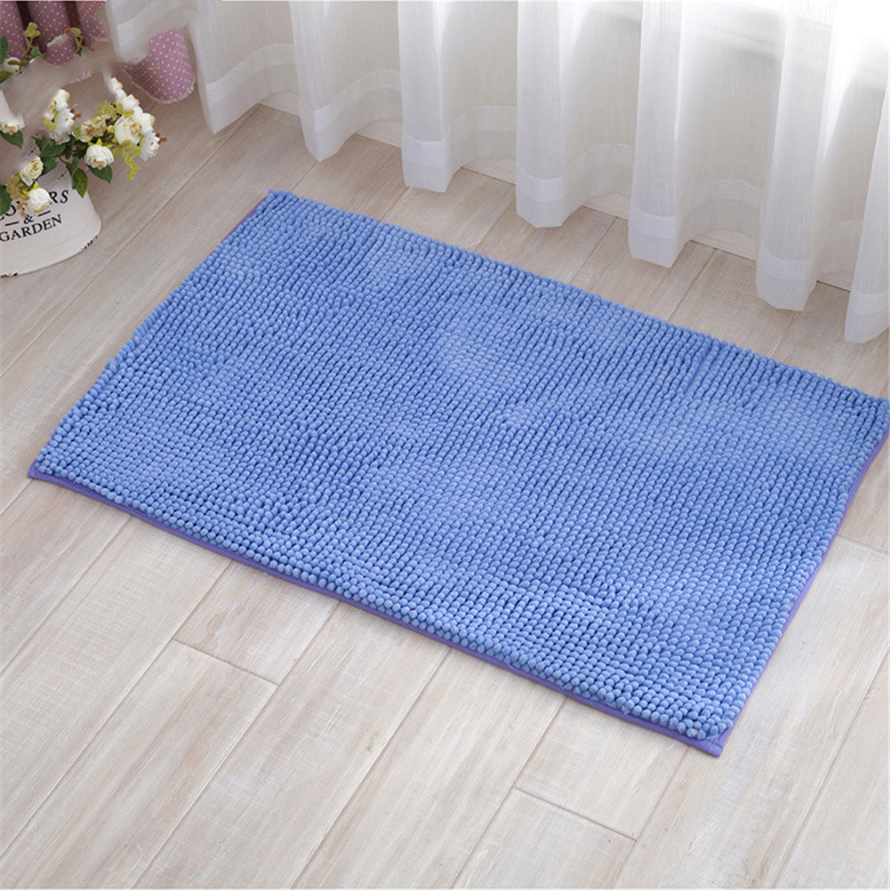 Wholesale Chenille Bath Mat NonSlip Water Absorption Floor Mat for