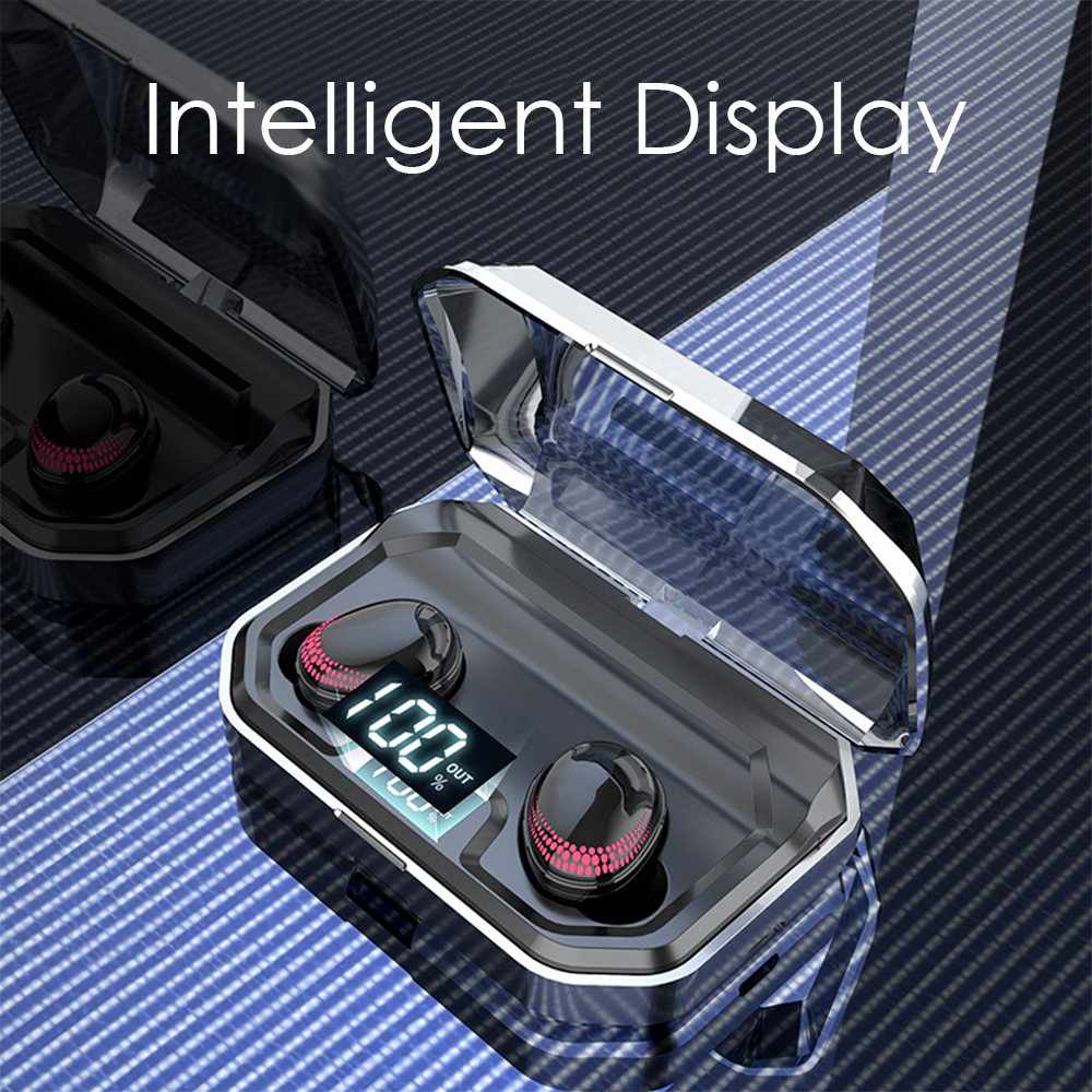 Wholesale TWS Bluetooth V5.0 HIFI Wireless Earphones Headphone 8D