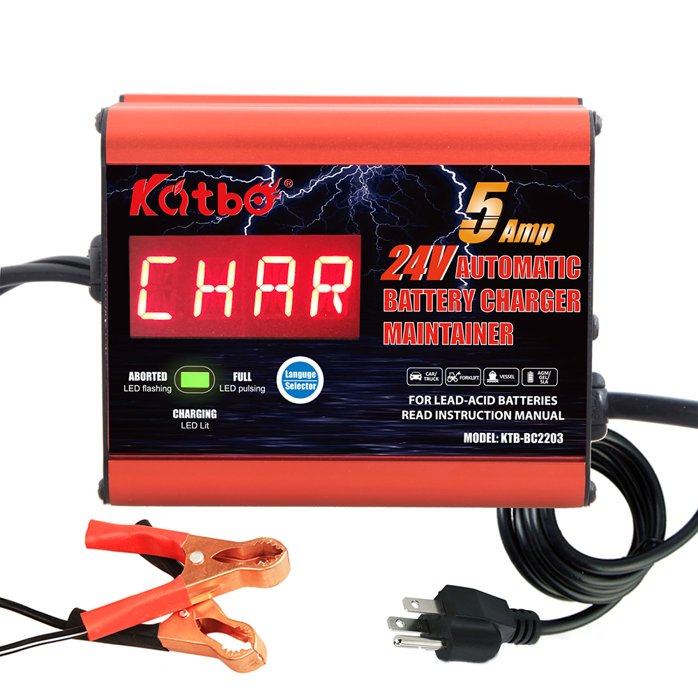 Wholesale Car Truck Battery Charger 24V 5A Leadacid Batteries Battery