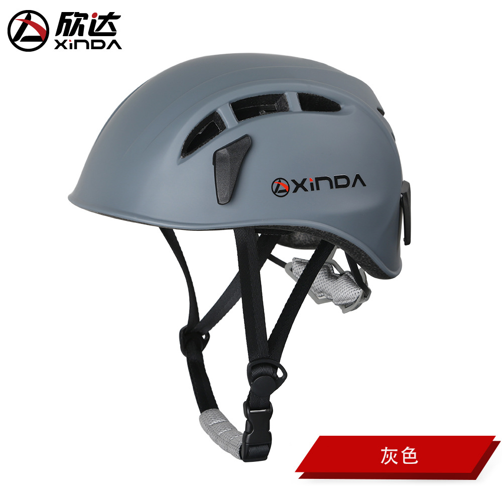 Wholesale Outdoor Climbing Safety Helmet Hard Surface Hat Adjustable