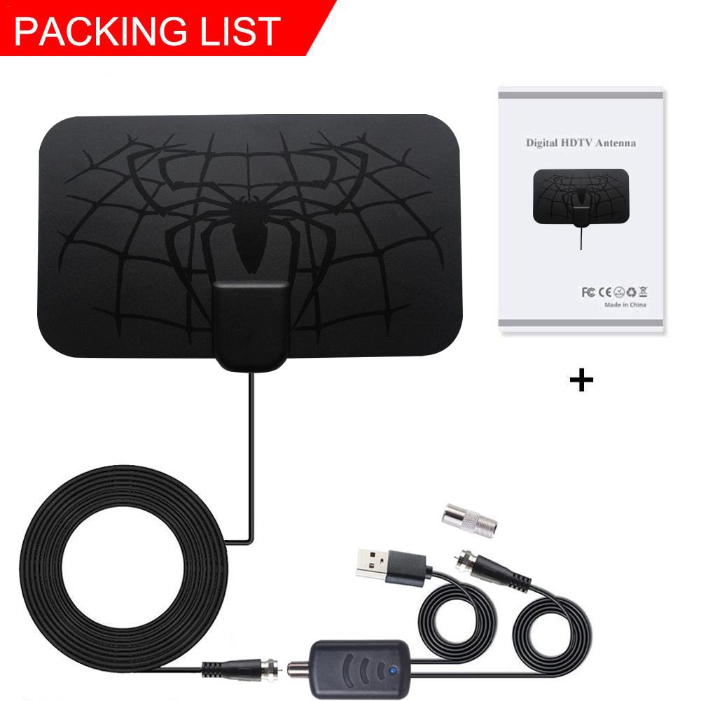 Wholesale Digital Indoor Antenna Spider Pattern Full HD TV Local