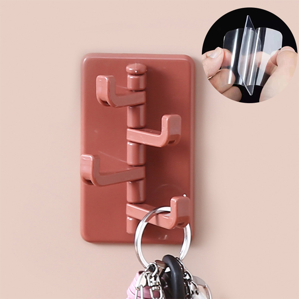 Wholesale ABS Creative Wall Hanging Nailfree Door Hook Bathroom