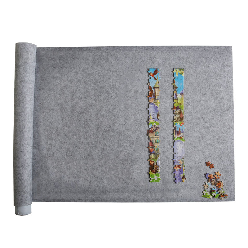 Wholesale Puzzles Mat Jigsaw Roll Felt Mat Play mat Puzzles Blanket For