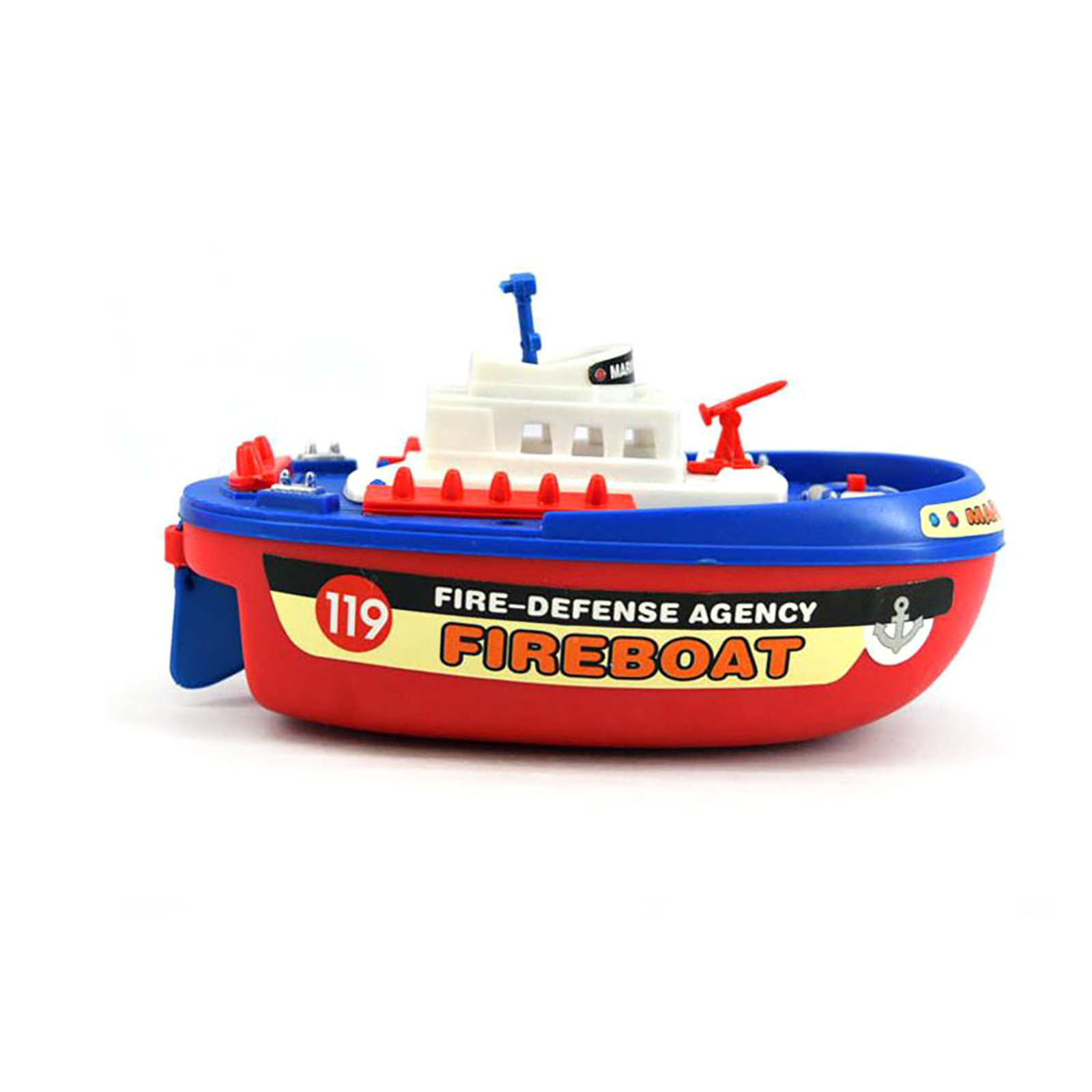 Wholesale Kids Electric Fire Boat Simulation Fire Fighting Boat Toy