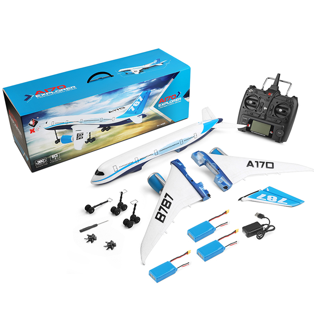 Wholesale WLtoys XK A170 RC Airplane 660mm Wingspan 4 Channel Remote