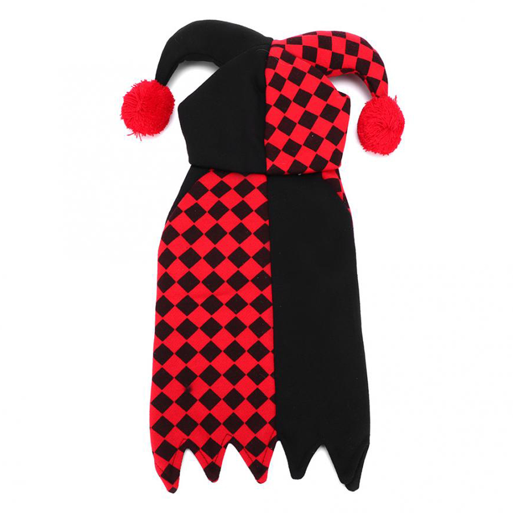 Wholesale Cute Pet Halloween Cartoon Clown Joker Costume for Pet Dog