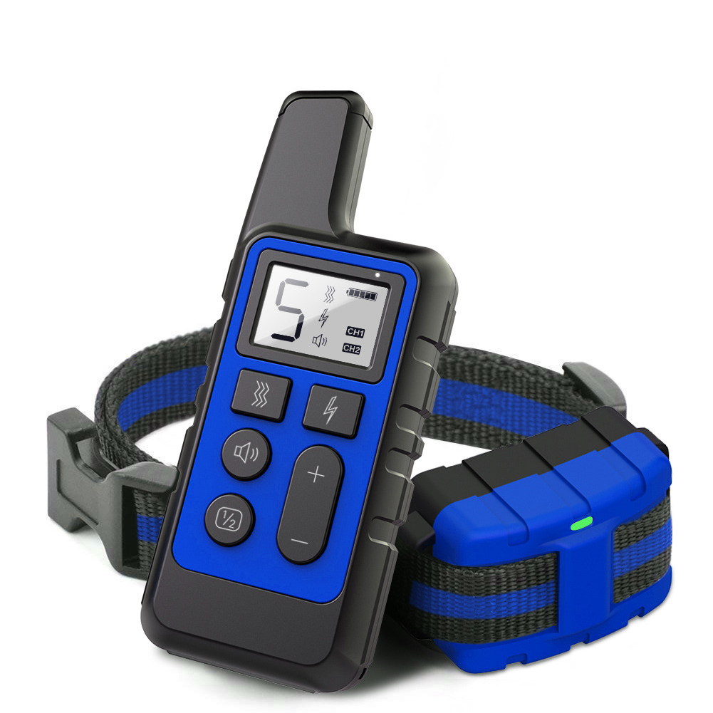 Wholesale Dog Training Collar Electric Shock Vibration Sound AntiBark Remote Electronic Collars