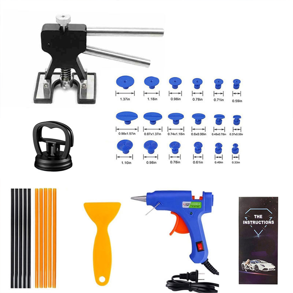 Wholesale 19pcs/set Auto Paintless Dent Repair Kits Car Dent Puller