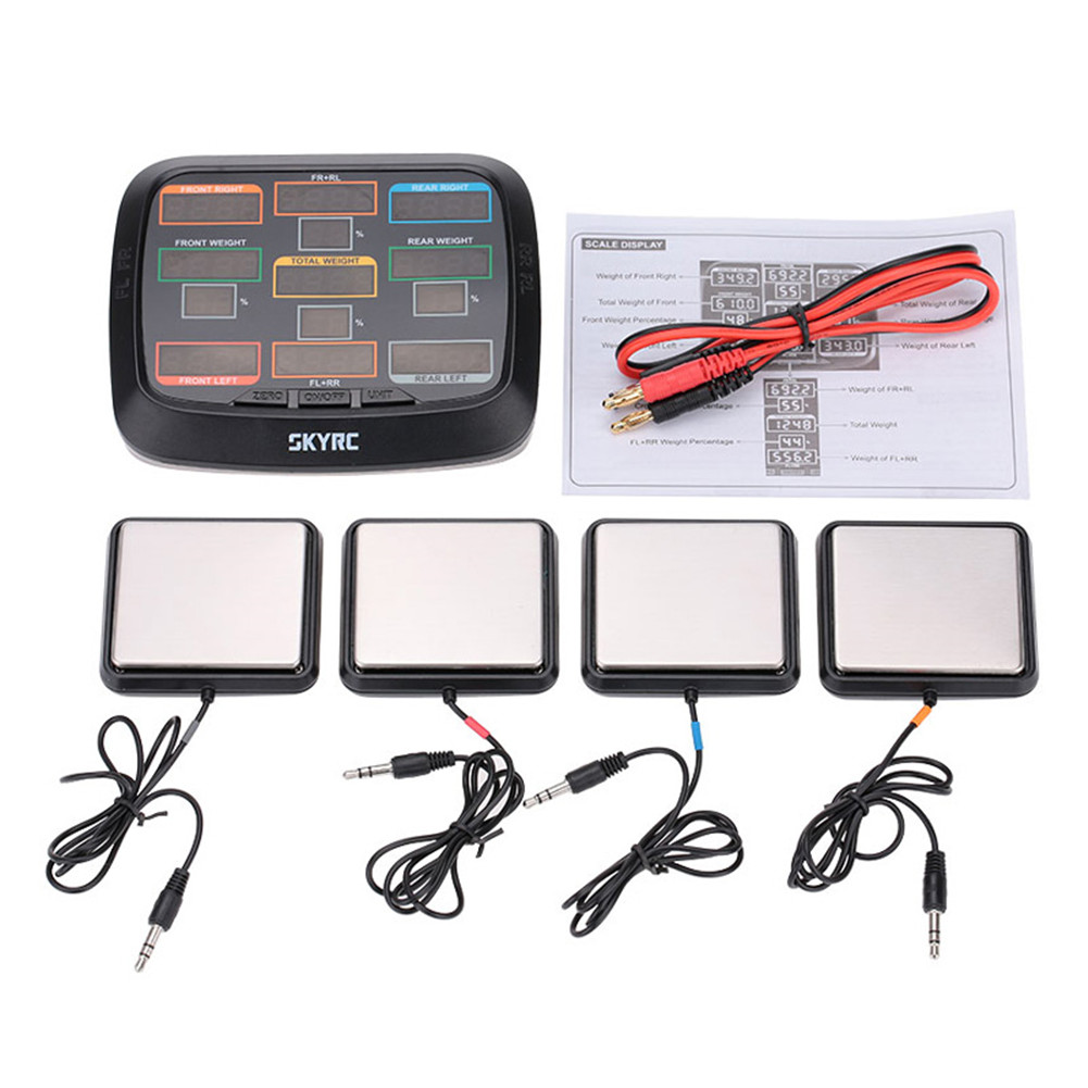 Wholesale SKYRC Corner Weight System 4 Wheels RC Car Balance Scale Kit