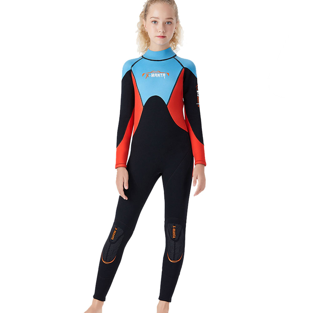Wholesale 2.5mm Youth Kids Wetsuit Premium Neoprene Long Sleeve Youth