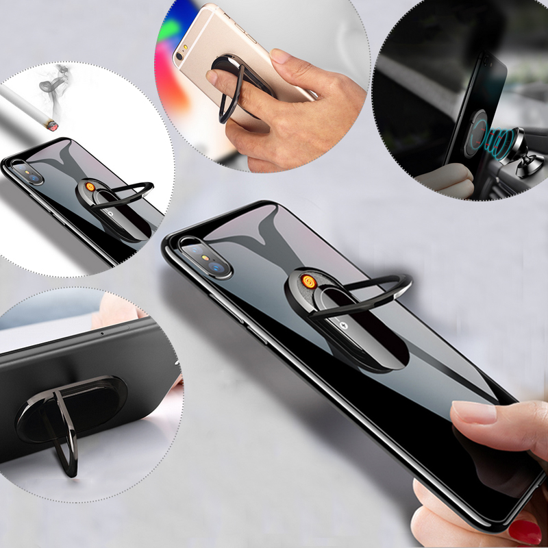 USB Cigarette Lighter Mobile Phone Holder Lighter Universal Mobile