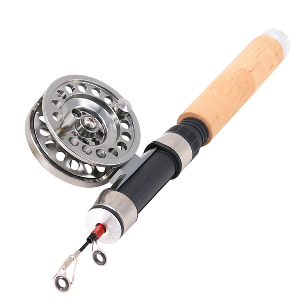Wholesale Winter Fishing Rod Combination Ice Fishing Rod with Metal Fishing Reel Outdoor