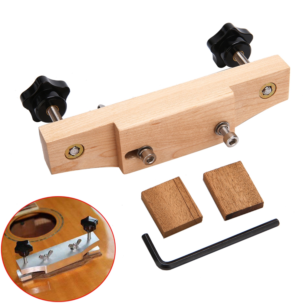 Wooden Guitar Bridge Clamp Guitar Bonding Clip Bridge Adhesive Tool
