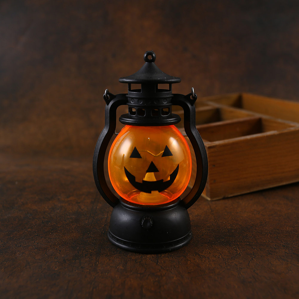 Wholesale Halloween Led Pumpkin Lamp Flameless Smokeless Portable Retro