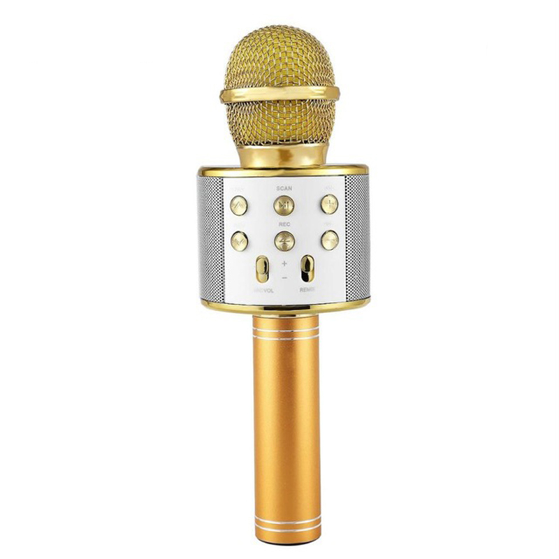 Wholesale Bluetooth Wireless Microphone Handheld Karaoke Mic USB KTV
