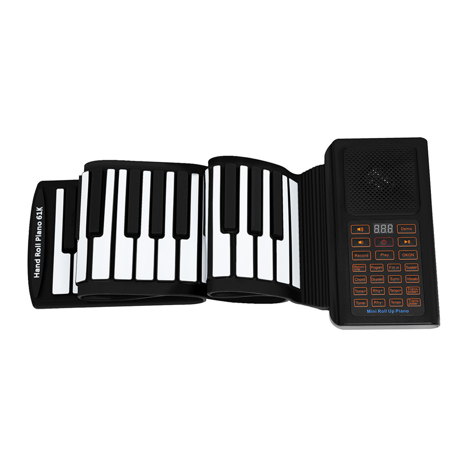 Wholesale 61Key Roll up Keyboard Piano for Beginners Hifi Stereo