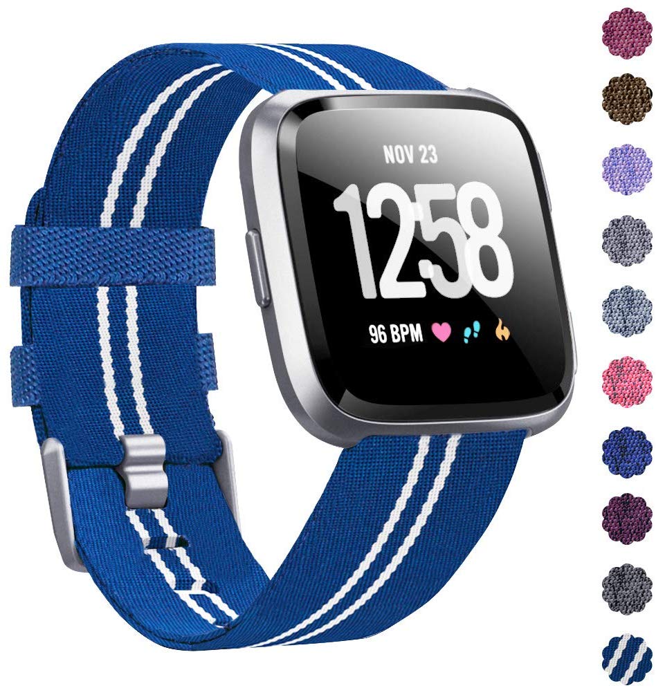 Wholesale Woven Watch Band Compatible with Fitbit Versa/Fitbit Versa 2