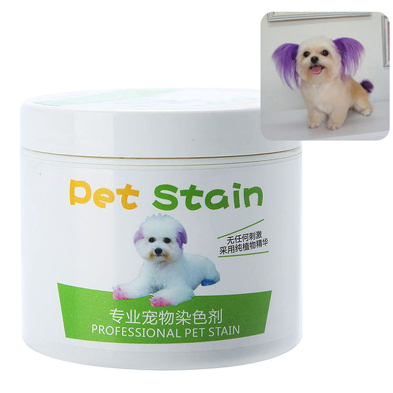 Wholesale Pet Grooming Hair Color Cream Hairdressing Gel for Dogs Fascinated purple From China
