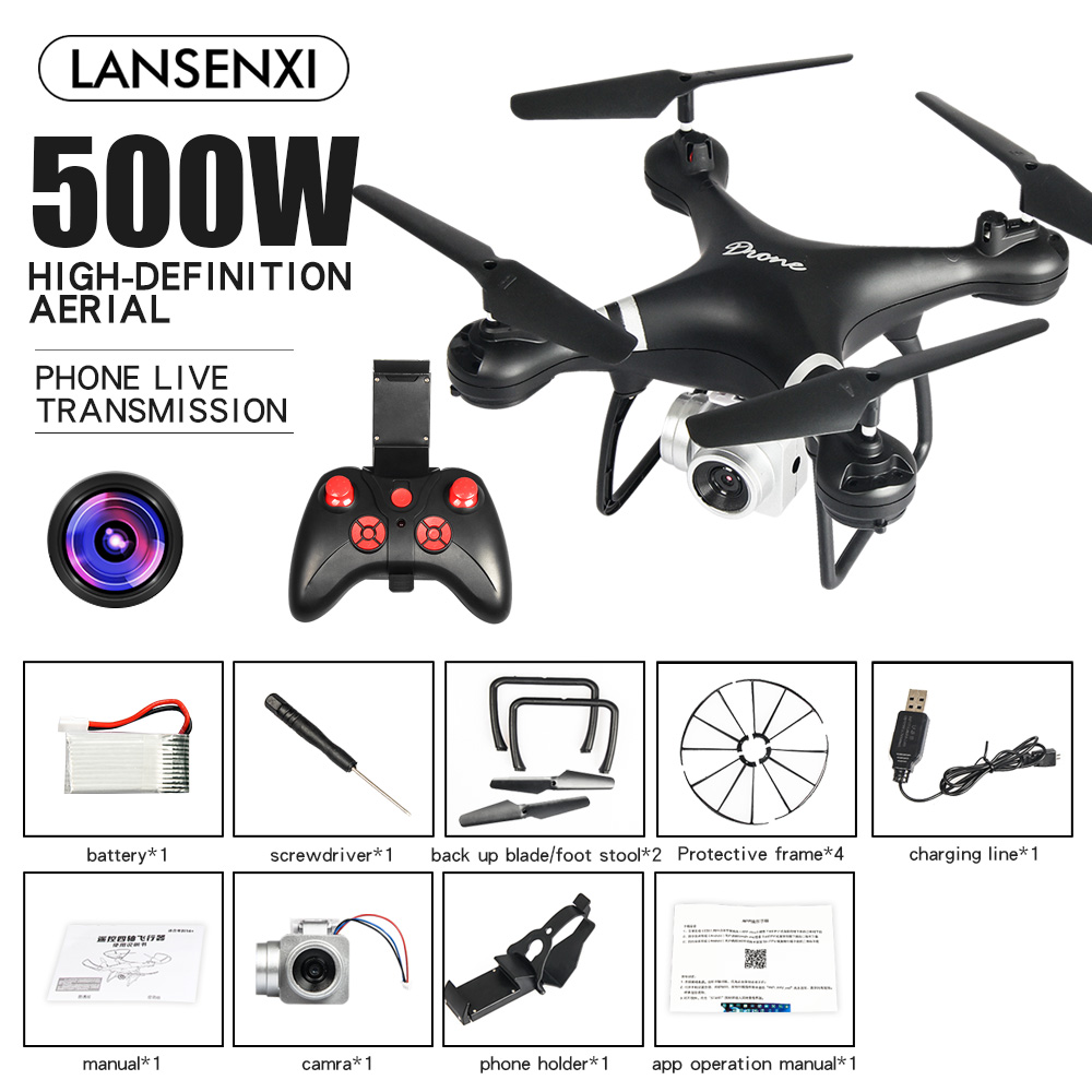 Wholesale LF608 Wifi FPV RC Drone Quadcopter with 0.3MP/2.0MP/5.0MP Camera Get the Longer