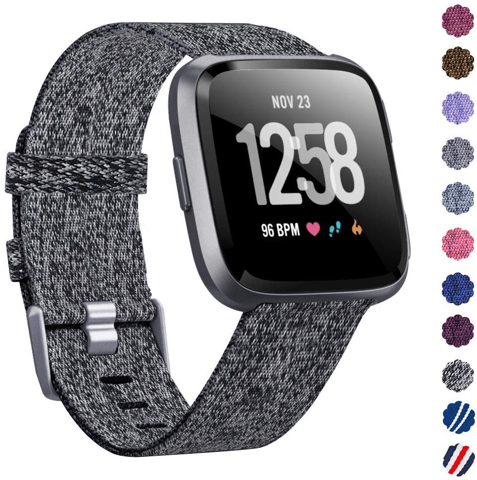 Wholesale Woven Watch Band Compatible with Fitbit Versa/Fitbit Versa 2