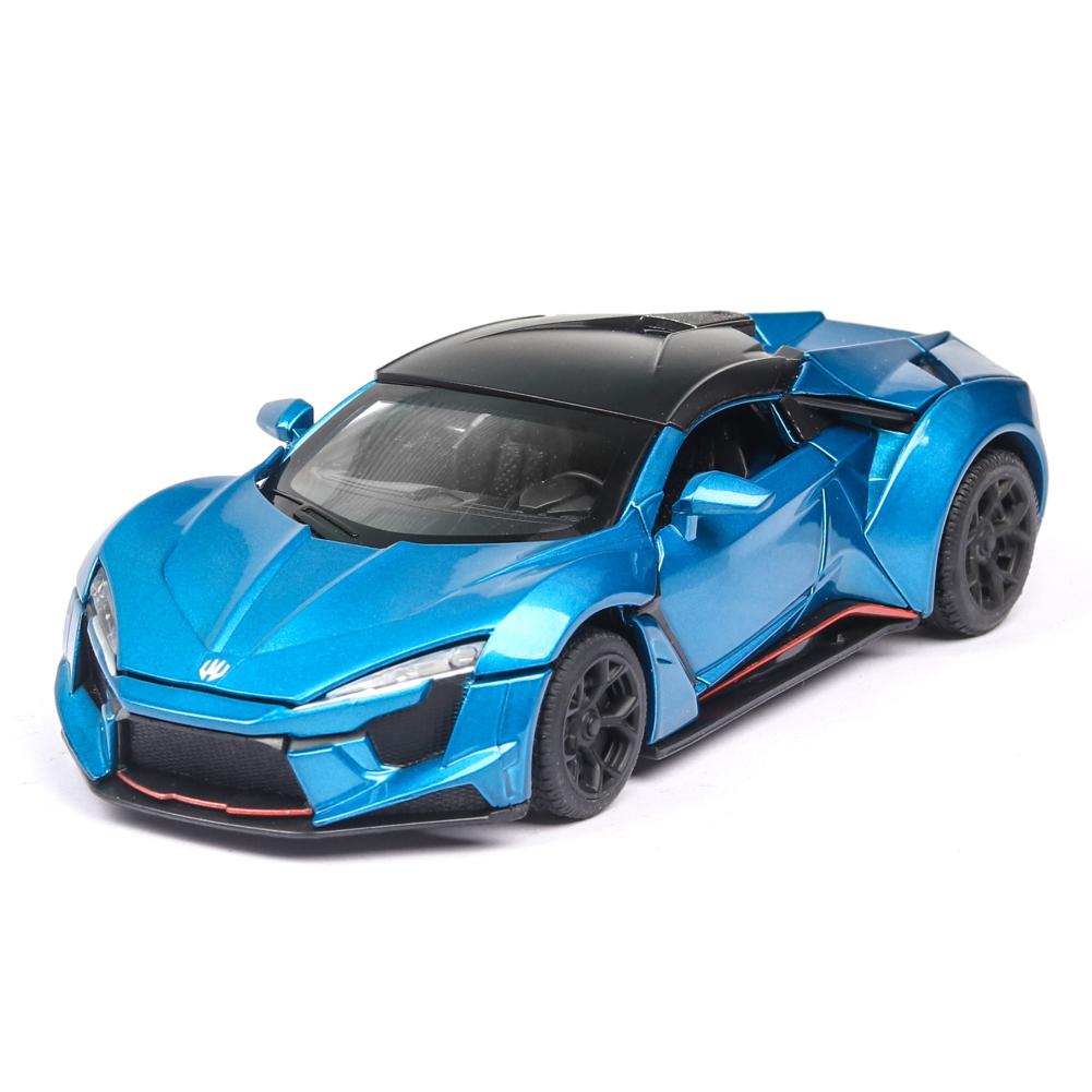 Wholesale 132 Alloy Sports Car Model Toy for Children Christmas Gift