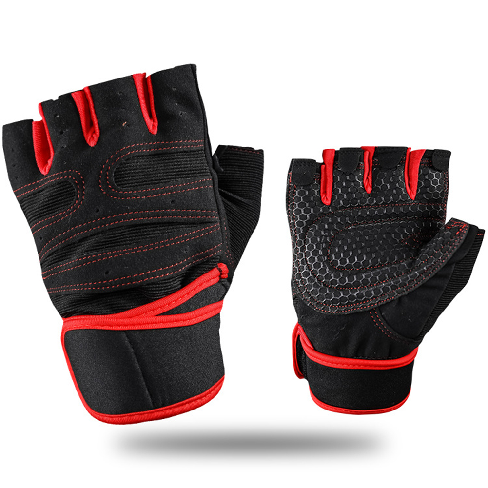 Wholesale Breathable Fitness Weightlifting Gloves Exercise Bracers Half