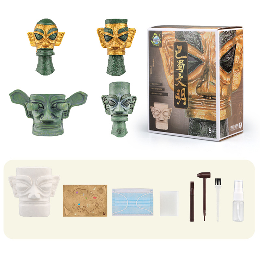 Wholesale Children Digging Toys Dinosaur Fossil Dinosaur Egg Sanxingdui