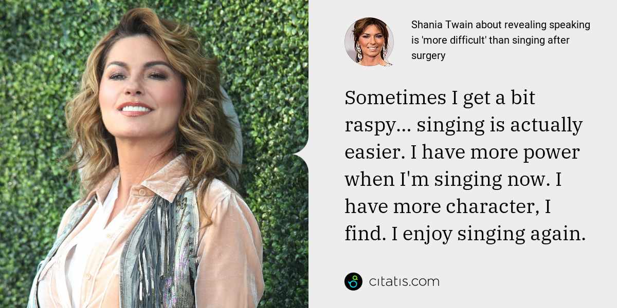 Shania Twain Quotes and Sayings Citatis
