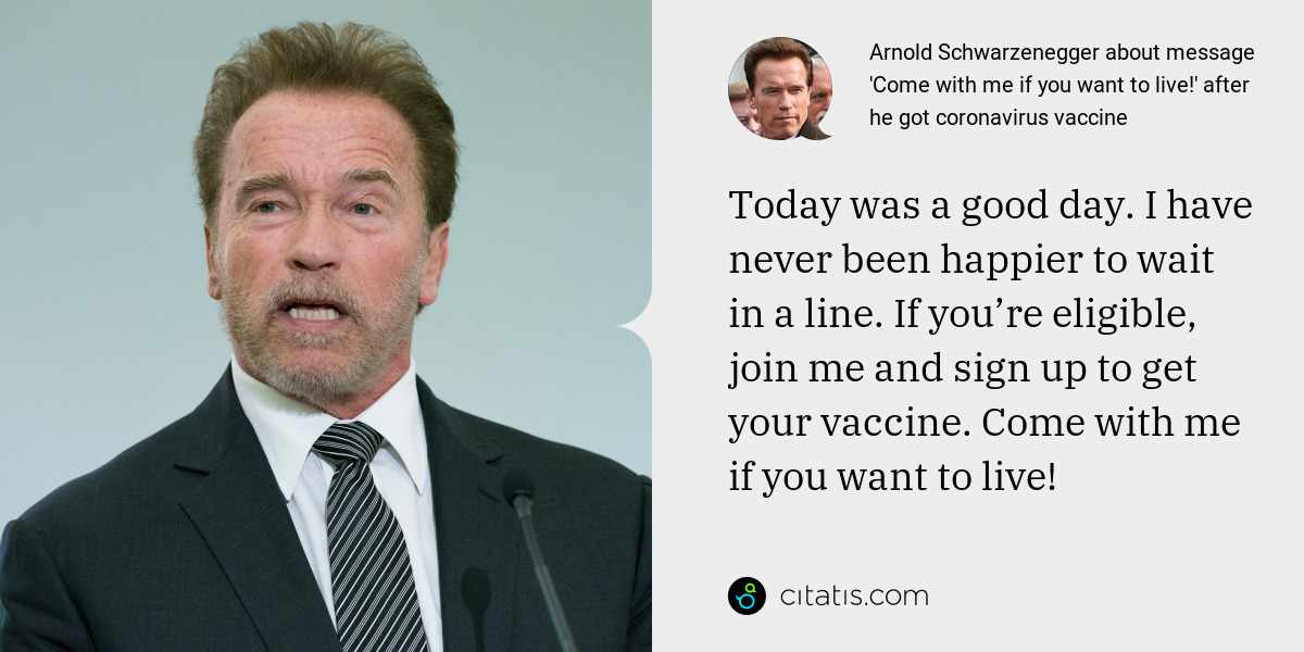 Arnold Schwarzenegger about his reaction as U.K. poll finds that he is