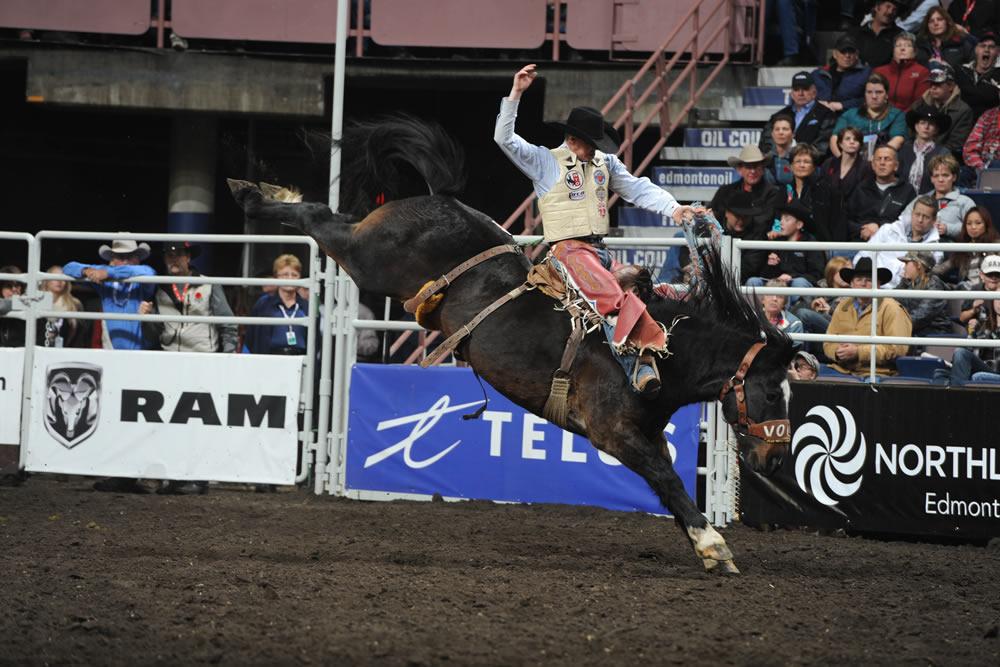 Canadian Finals Rodeo is een evenement in Edmonton