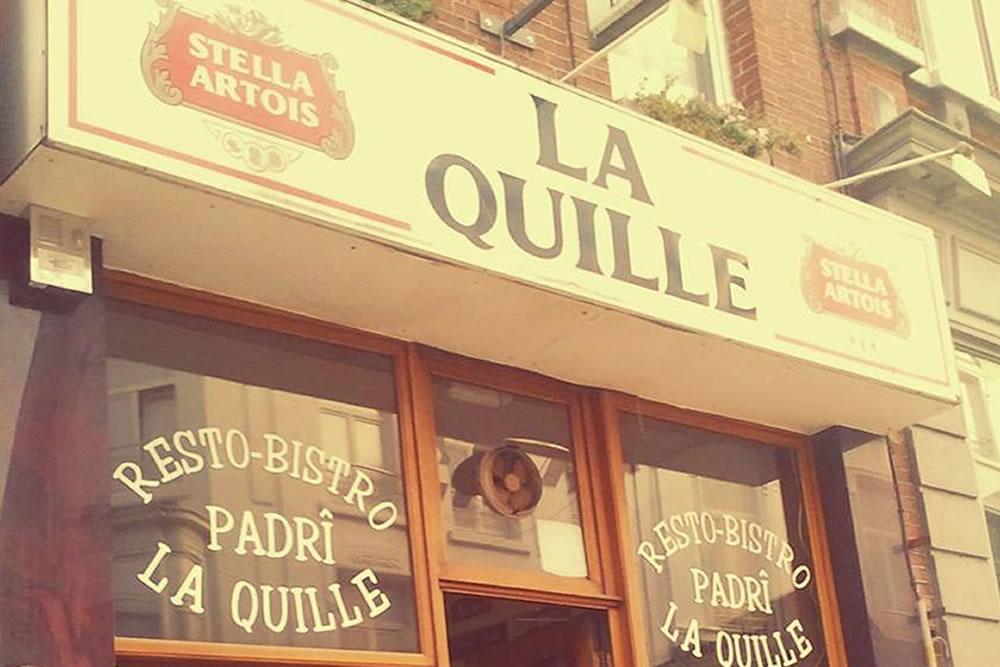 La Quille is een restaurant in Charleroi